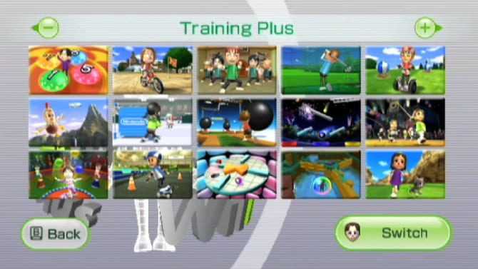 wii fit plus all games