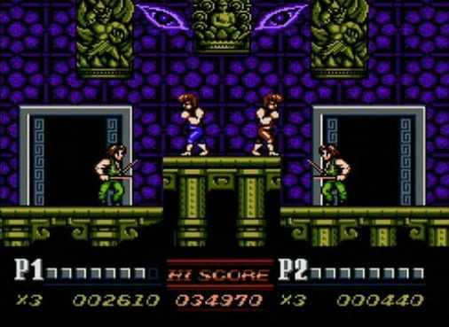 cheat codes for double dragon 2 nes