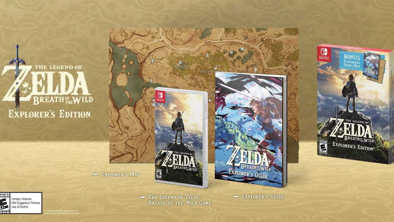 The Legend of Zelda: Breath of the Wild - Explorer's Edition Reviews ...