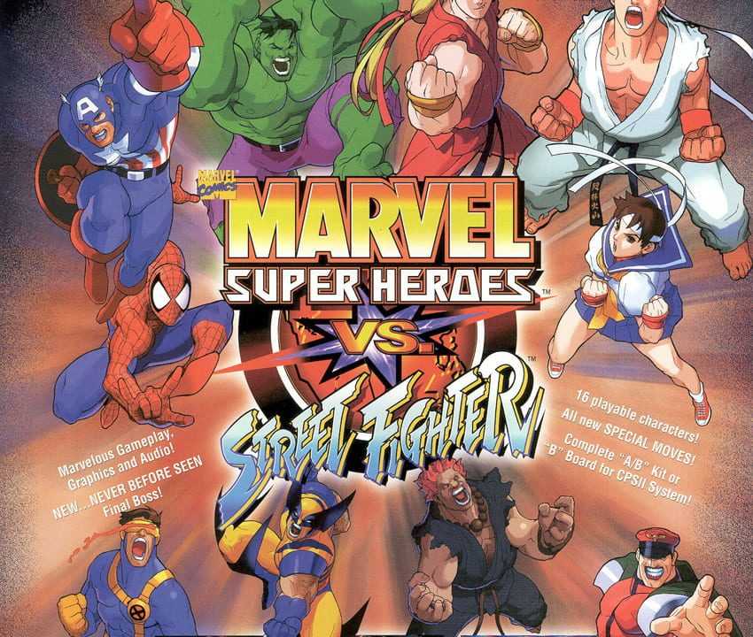 Marvel Super Heroes vs. Street Fighter Reviews, News, Descriptions ...