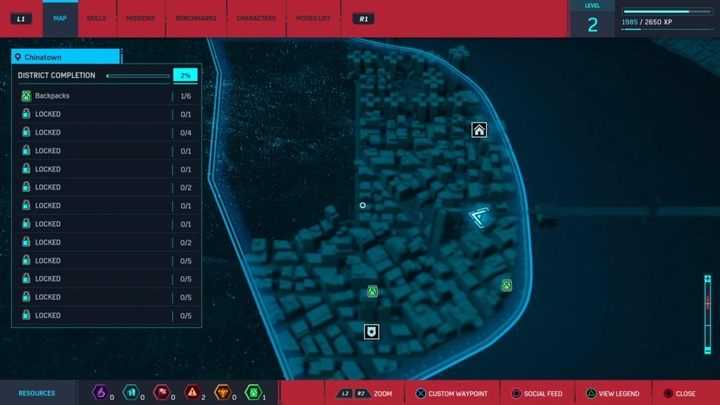 marvel spider man ps4 interactive map