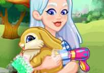 Crystal Adopts a Bunny