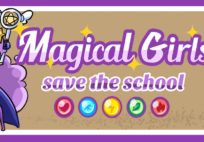 Magical girl Save the school