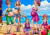 Pregnant Moms Exotic Holiday