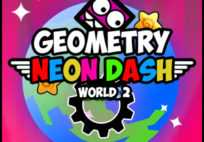 Geometry Neon Dash World Two