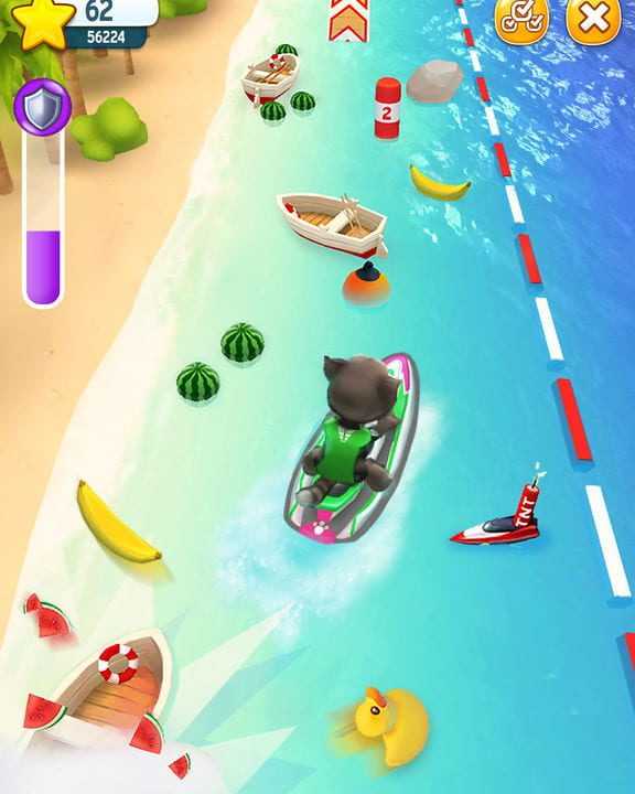 game talking tom jetski